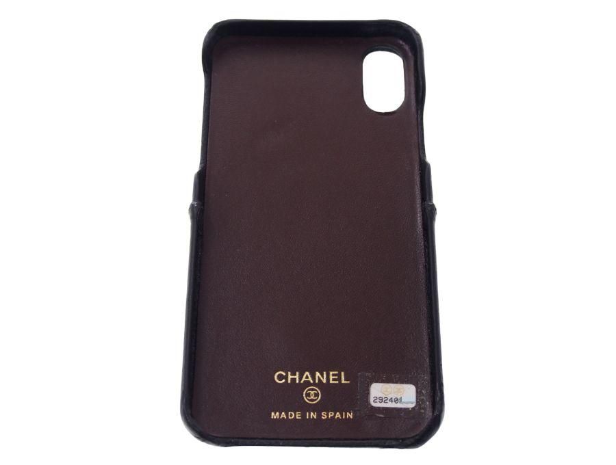 Used 美品】シャネル CHANEL スマホケース iPhone X XS 5.8インチ ...