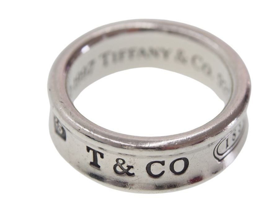 Used 美品】ティファニー TIFFANY&CO. リング 13号サイズ 指輪 1837 TM