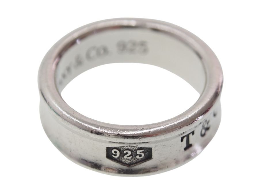 Used 美品】ティファニー TIFFANY&CO. リング 13号サイズ 指輪 1837 TM ...