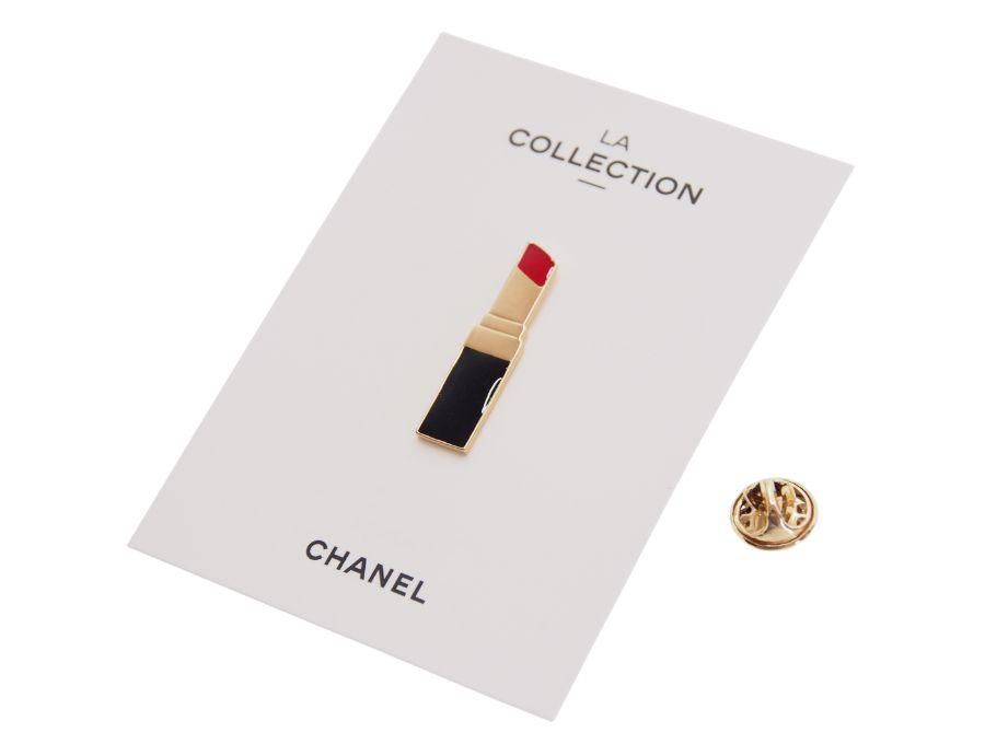 CHANEL シャネル ノベルティ ピンバッジ リップ - その他