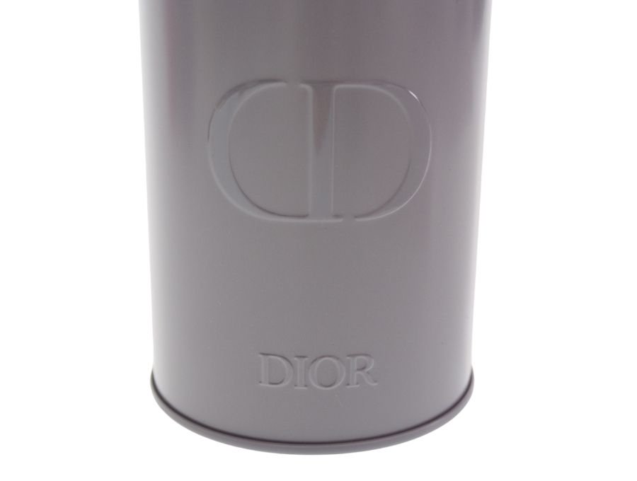 【Used 展示品】クリスチャンディオール Dior ノベルティ キャニスター缶 3個セット 蓋付き容器 キャニスター 茶筒 円筒形 クローバー 星  CD プラチナ会員限定 バースデーギフト 箱付き - ブランドジャックリスト