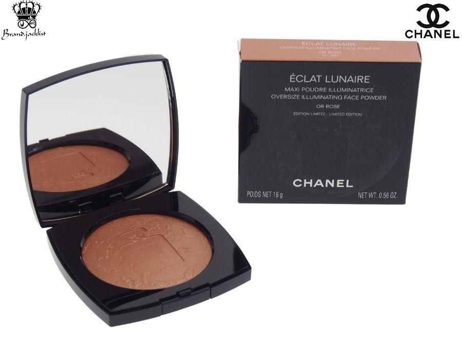 【Used 開封品】シャネル CHANEL フェイスパウダー ECLAT LUNAIRE, エクラ ルネール イルミネイティング パウダー オー  ローズ 2022 ホリデー 鏡付き フランス 16g - ブランドジャックリスト