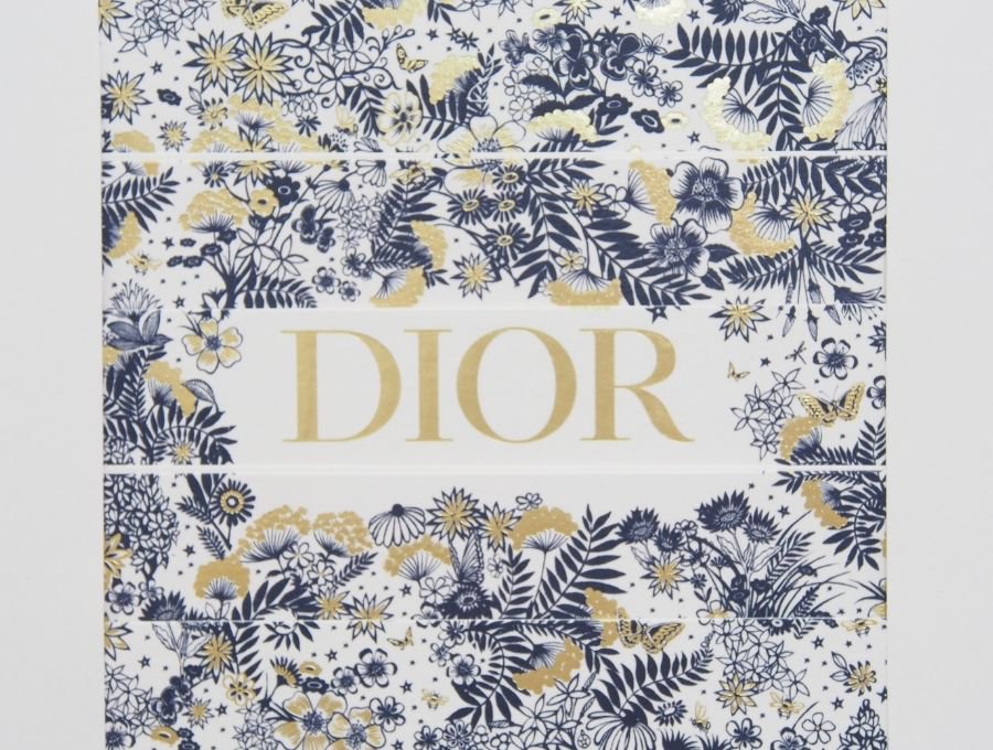 Used 展示品】 クリスチャンディオール Dior メッセージカード