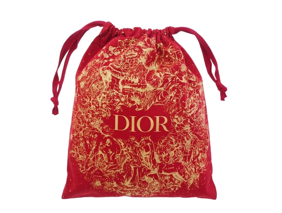 New 新品】 クリスチャンディオール Dior BEAUTE 巾着ポーチ ドロー 
