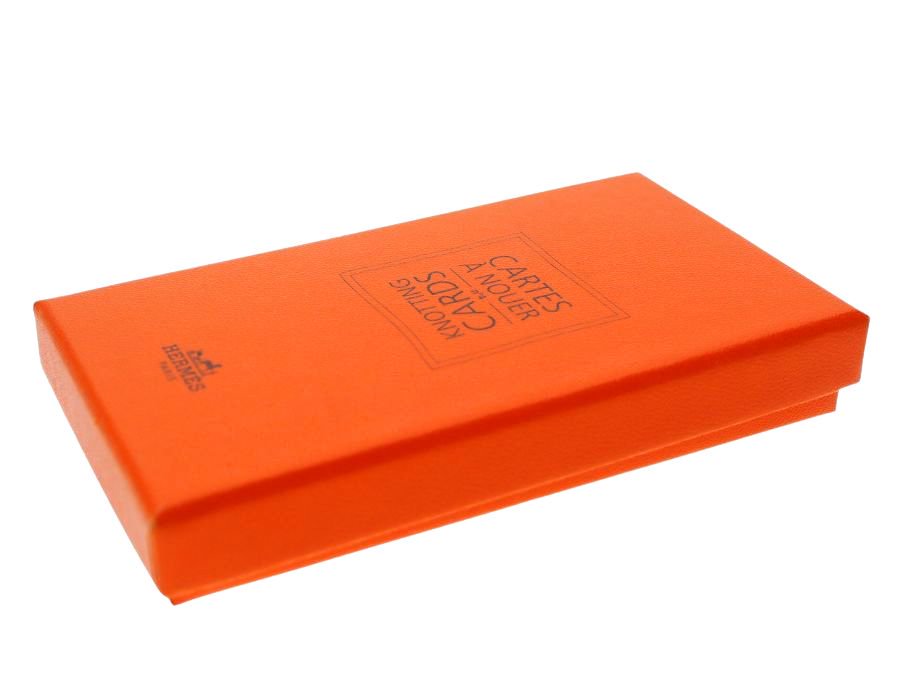 HERMES ノベルティ ノッティングカード カレ スカーフ 巻き方