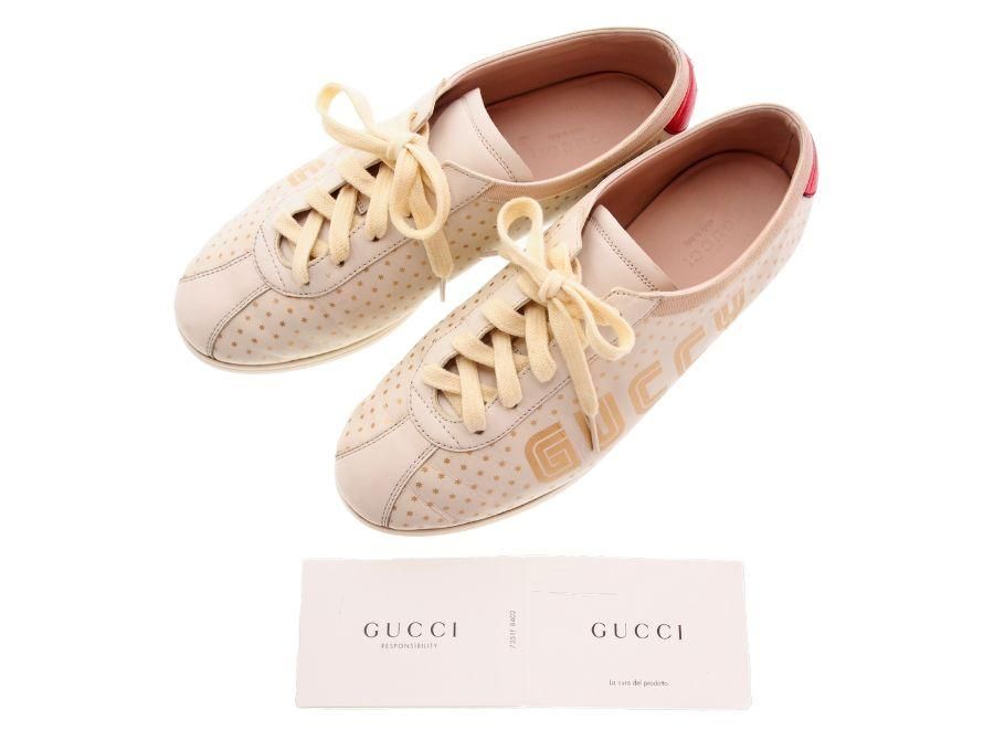 GUCCIスニーカー☆サイズ8ハーフ☆ - スニーカー