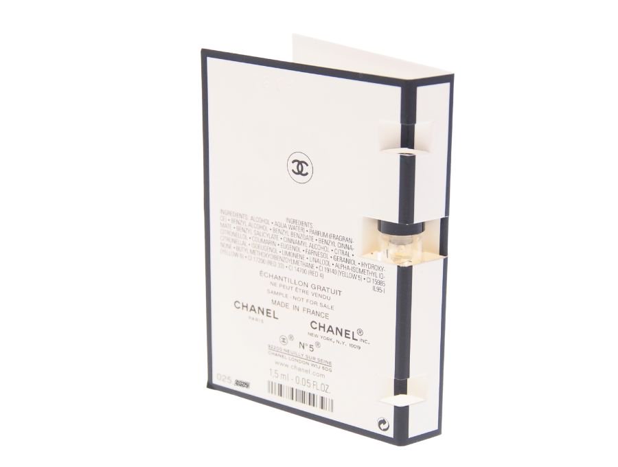 CHANEL N°5 オードゥ パフューム EAU DE PARFUM ヴァポリザター スプレー 香水 No.5 サンプル 1.5ml France  女性用 シャネル 【Used 開封品】 - ブランドジャックリスト