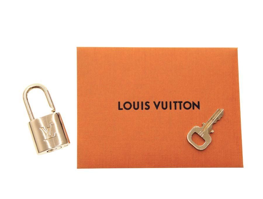 LOUIS VUITTON ルイヴィトン パドロック南京錠 ゴールド 鍵付き - 小物