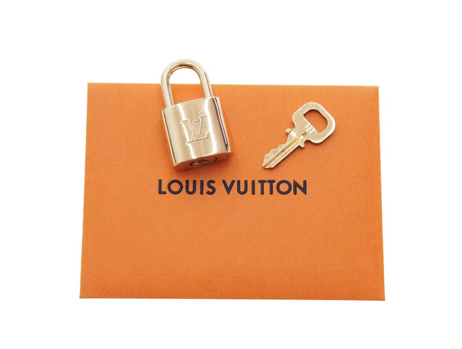 Used 極上品】ルイヴィトン LOUIS VUITTON カデナ パドロック 南京錠 
