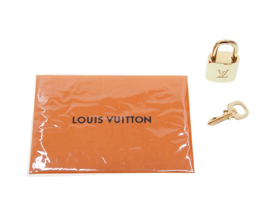 Used 極上品】ルイヴィトン LOUIS VUITTON カデナ パドロック 南京錠
