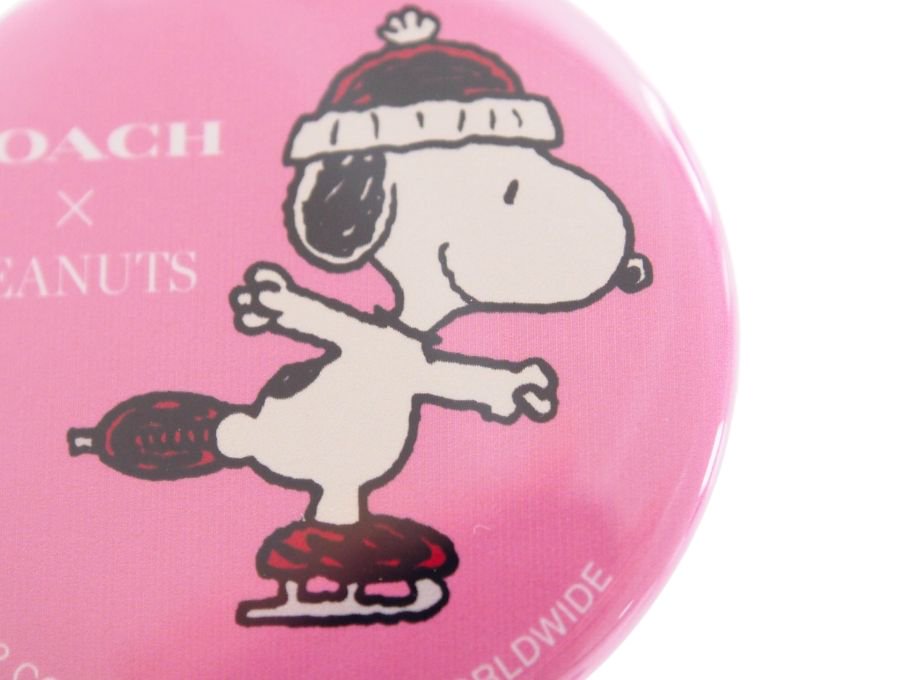 Used 開封品】 コーチ COACH×PEANUTS コラボ SNOOPY スヌーピー 缶