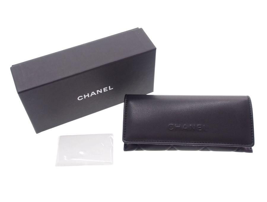 Used 開封品】シャネル CHANEL メガネケース グラスケース 眼鏡 