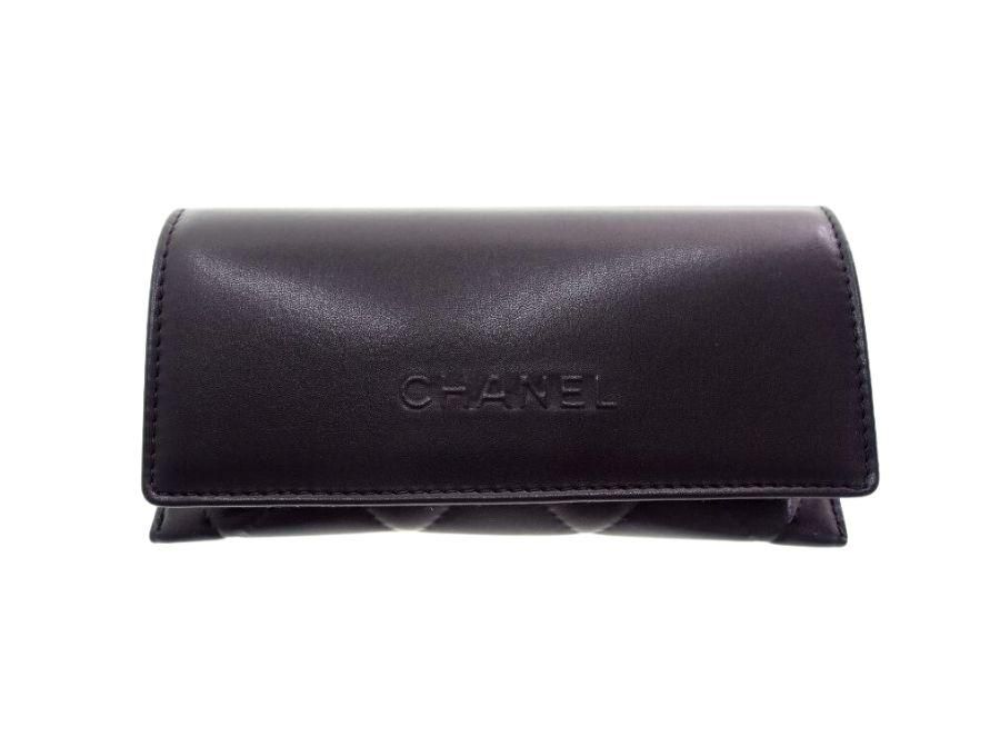 Used 開封品】シャネル CHANEL メガネケース グラスケース 眼鏡 