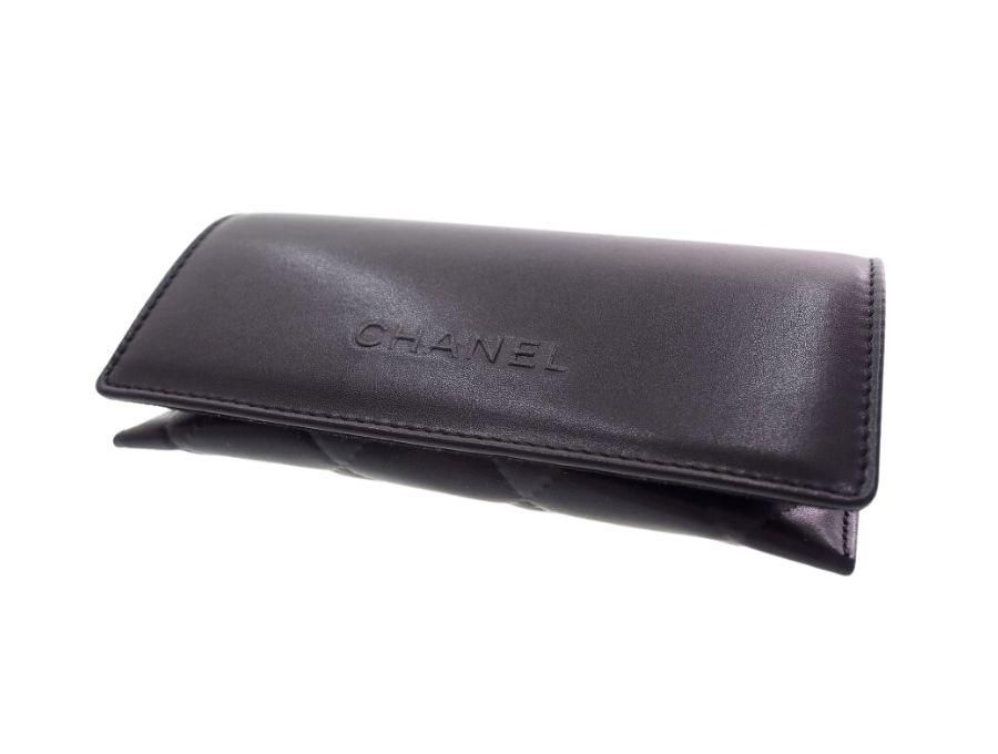 Used 開封品】シャネル CHANEL メガネケース グラスケース 眼鏡 ...