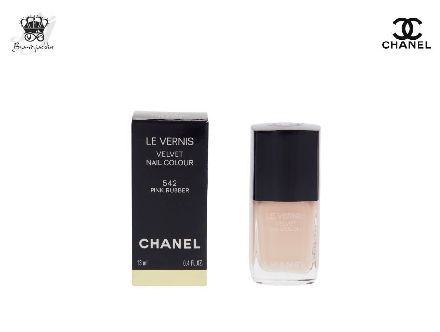 【Used 開封品】 シャネル CHANEL ヴェルニ ヴェルヴェット ネイルエナメル LE VERNIS 542 ピンク ラバー PINK  RUBBER マニキュア ネイルカラー 13ml 元箱有り - ブランドジャックリスト