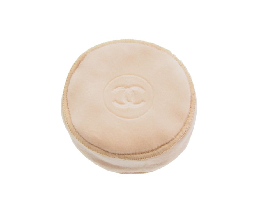 New 新品】シャネル CHANEL 専用ポーチ ヴィタルミエール グロウ クッション ファンデーション コンパクト保護カバー ココマーク ダブルC  ベージュ×ブラック 2個セット - ブランドジャックリスト