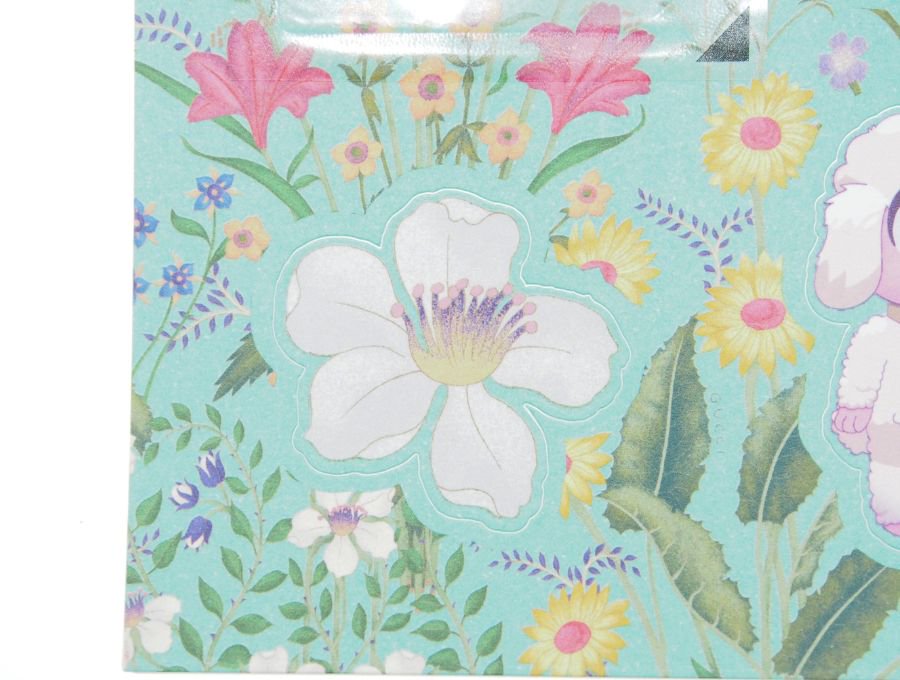 【Used 開封品】グッチ GUCCI FLORA ステッカー シール 4枚 香り