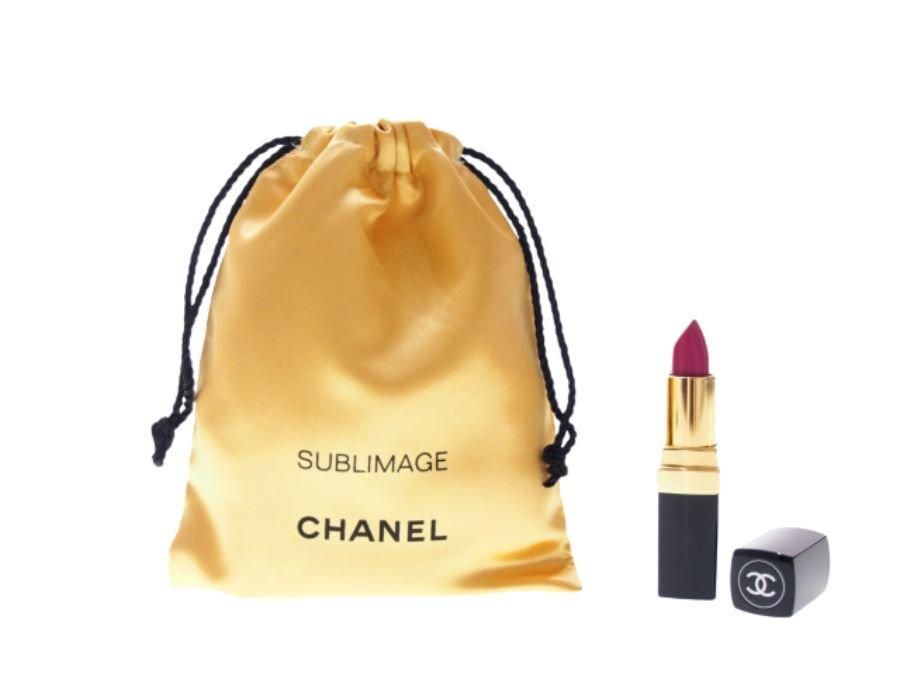 シャネル ノベルティ サブリマージュ 巾着ポーチ (H)17cm×(W)13cm