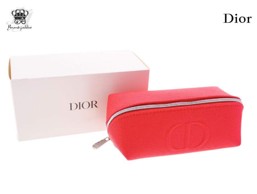 Dior ディオール クラッチバッグ ポーチ グレー ノベルティ 非売品 