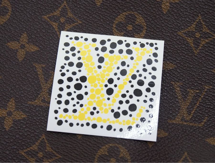 Used 開封品】ルイヴィトン LOUIS VUITTON ノベルティ シール LV 