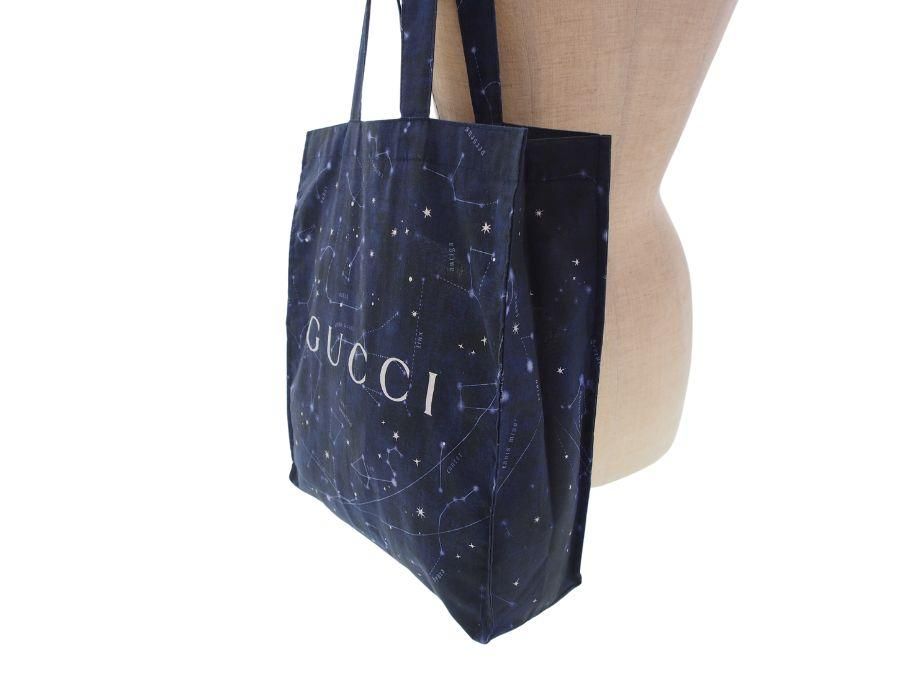 Used 開封品】 グッチ GUCCI ノベルティ トートバッグ 星座 ホリデー