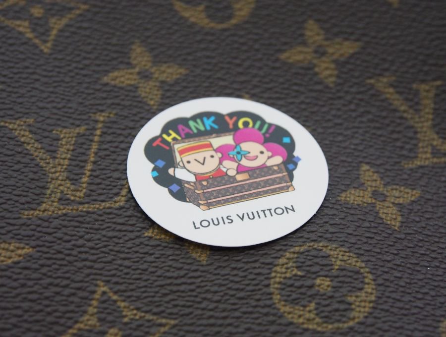 Used 開封品】ルイヴィトン LOUIS VUITTON ノベルティ シール 円形