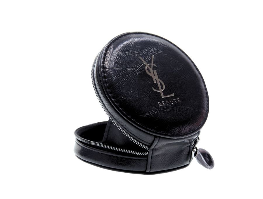 YSL イヴ・サンローラン ノベルティ丸型 クッションポーチ-