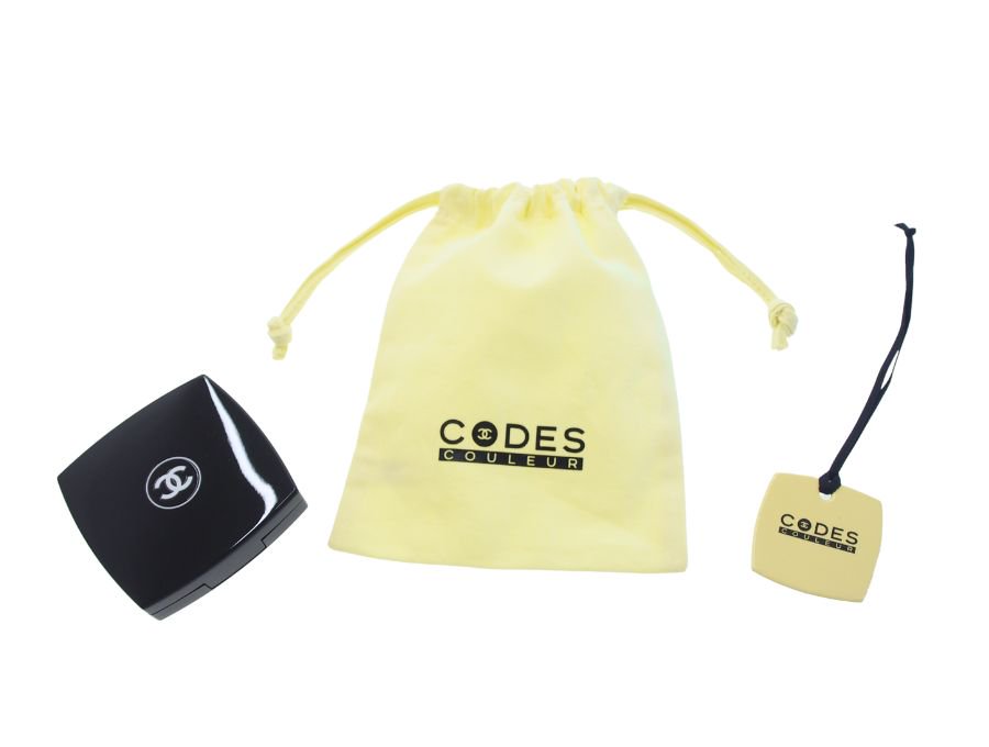 【Used 開封品】 シャネル CHANEL ノベルティ 巾着ポーチ 巾着袋 CODES COULEUR カラー コード 2023年  特別限定コレクション オヴニー 129 タンジーイエロー - ブランドジャックリスト