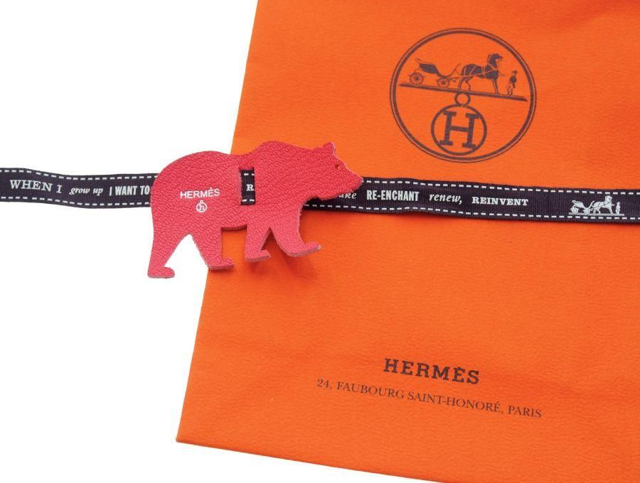 エルメス HERMES プティ アッシュ petit h ラッピングチャーム くま ...