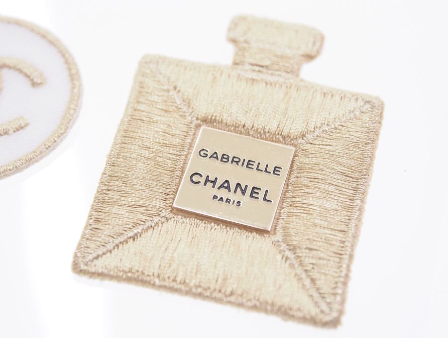 シャネル GABRIELLE CHANEL ノベルティ シール 刺繍ステッカー