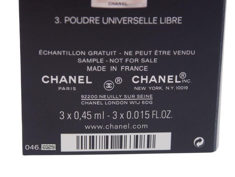 シャネル サンプル ULTRA LE TEINT フリュイド リクィッド ファンデーション B20 B30 B40 3色セット カラー お試し  CHANEL 【Used 開封品】 - ブランドジャックリスト