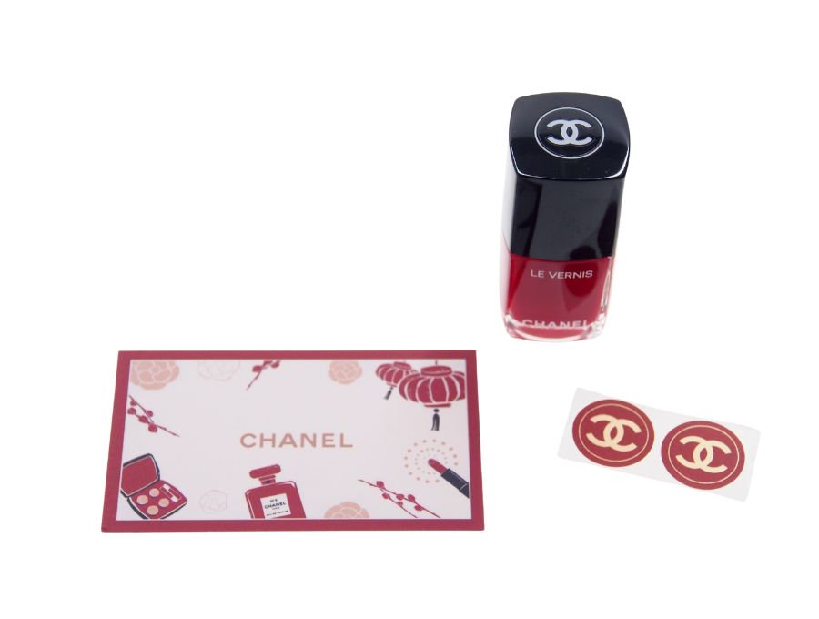 シャネル CHANEL メッセージカード＆シール HAPPY CHINESE NEW YEAR 旧