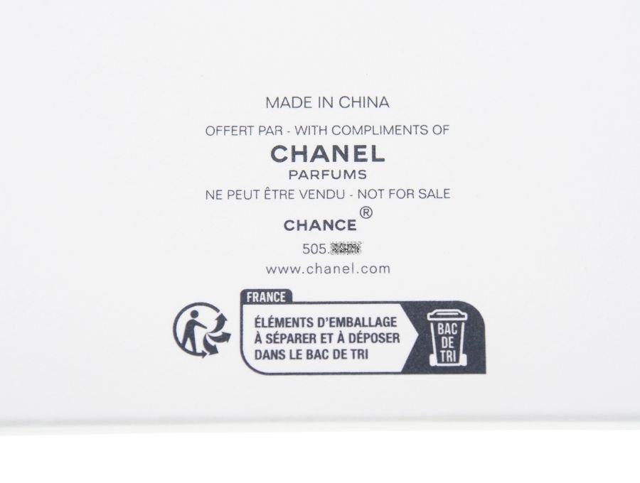 シャネル CHANCE CHANEL ノベルティ 鏡 スライド式コンパクトミラー 4 