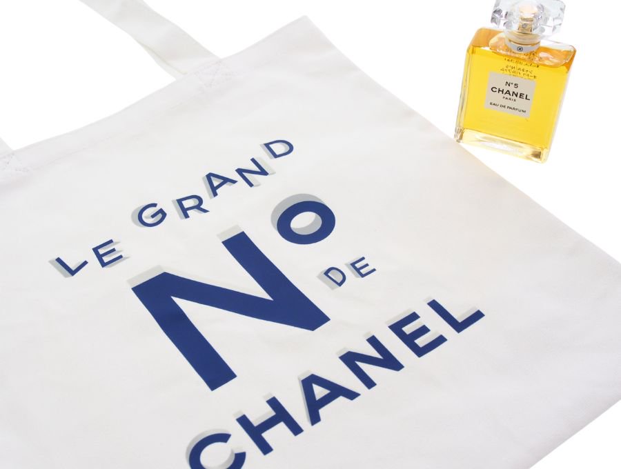 ル グラン ヌメロ ドゥ シャネル ノベルティ トートバッグ パリ・フレグランス展覧会 LE GRAND No DE CHANEL【Used 開封品】  - ブランドジャックリスト