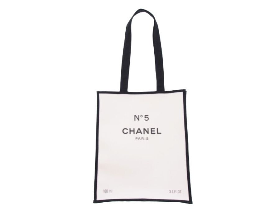 シャネル ノベルティ トートバッグ No.5 香水箱 「N°5」100周年記念限定 CHANEL PARFUMS【Used 開封品】 -  ブランドジャックリスト