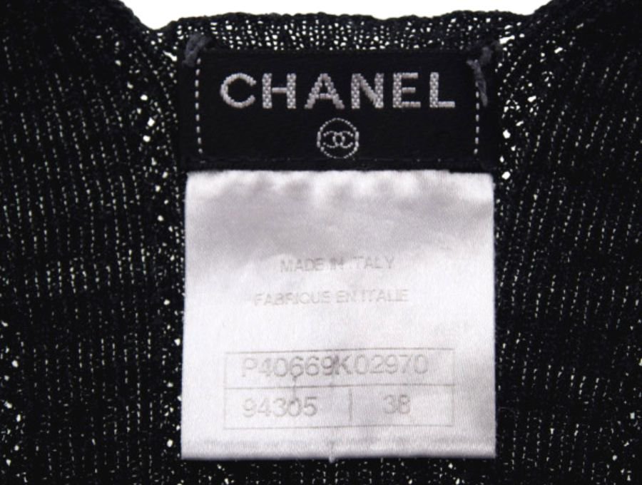 シャネル 半袖カットソー リブ編み サマーニット ココマークボタン コットン 38サイズ CHANEL【Used 美品】 - ブランドジャックリスト