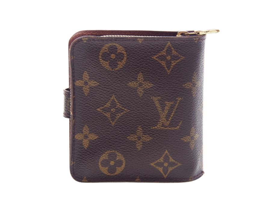 ルイヴィトン 財布 モノグラムコンパクトジップ M61667 二つ折り 小銭入れあり LOUIS VUITTON【Used 通常品】 -  ブランドジャックリスト