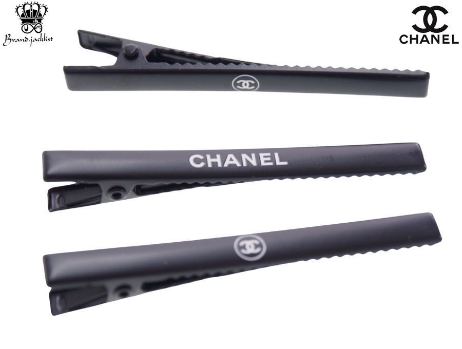 シャネル ノベルティ ヘアクリップ 髪留め ヘアピン 3個セット ココマーク CHANEL BEAUTY【New 新品】 - ブランドジャックリスト