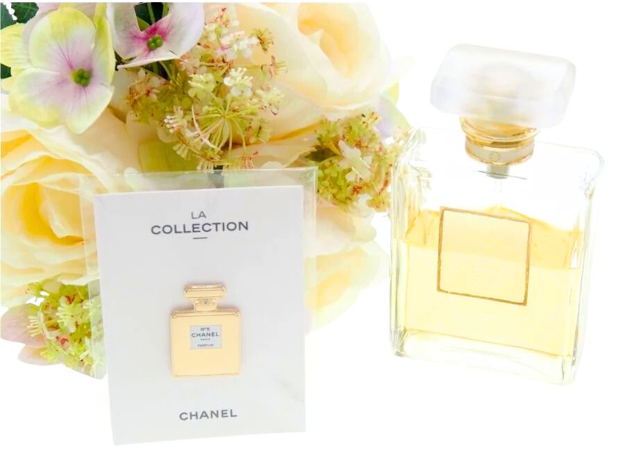 シャネル ノベルティ LA COLLECTION ピンバッジ ブローチ N°5 香水瓶 CHANEL BEAUTE【New 新品】 -  ブランドジャックリスト