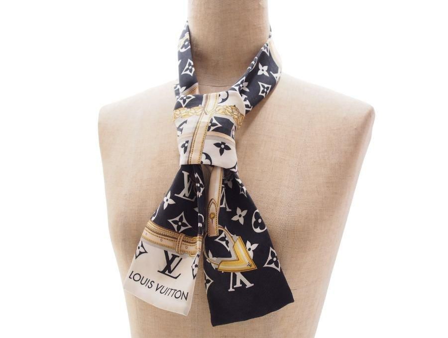 m*m様 ルイ・ヴィトン シルク タイ　スカーフ 楽天市場】ルイヴィトン M78656 バンドー・モノグラム コンフィ