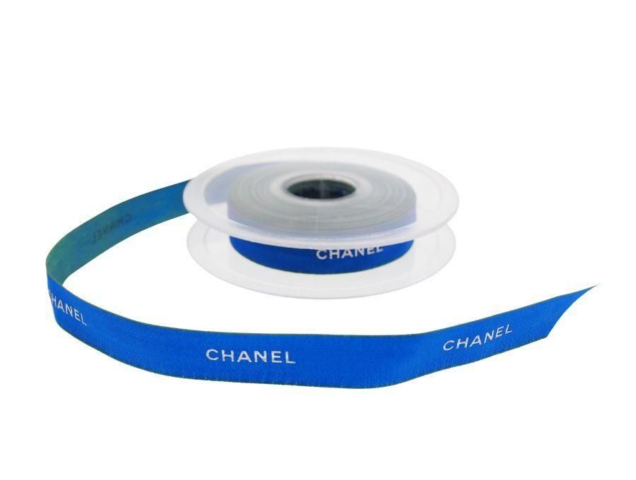 CHANELリボンネイビー1ロール50m 24B◇主役級ネックレス♪】CHANEL ネックレス リボン CCロゴ