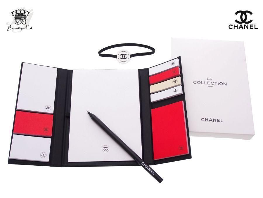 CHANEL LA COLLECTION メモ帳セット11箱 シャネル ノベルティ LA COLLECTION メモ帳 付箋 えんぴつ