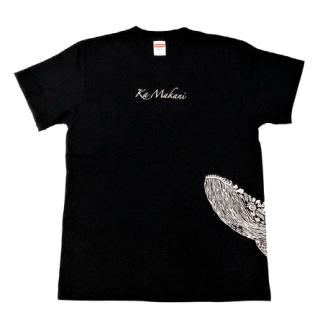 KaMakani　Tシャツ（ブラック）XXL~S(5サイズ）の商品画像
