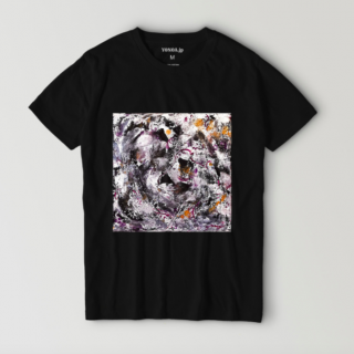 YONOA【メンズ/レディース】レギュラーフィットTシャツ「Stay」(黒)の商品画像