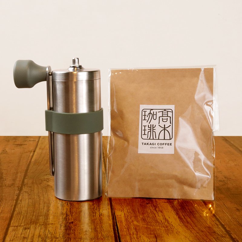【キャンプ/アウトドア】コーヒーミル＆個包装コーヒー豆セットの商品画像