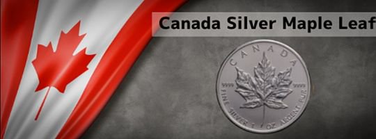 カナダメイプル銀貨の商品案内バナー