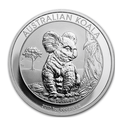 2017年 オーストラリア コアラ銀貨 1オンス カプセルケース付