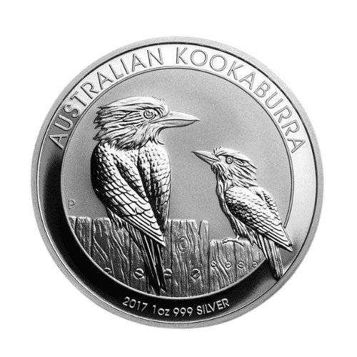 オーストラリア カワセミ30周年記念銀貨１オンス(5枚)