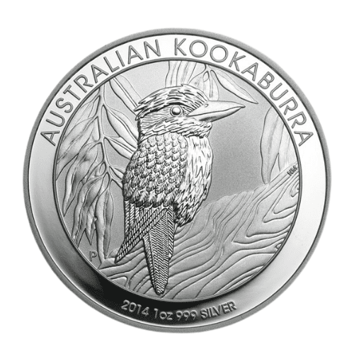2014年 オーストラリア カワセミ銀貨 1オンス カプセルケース付