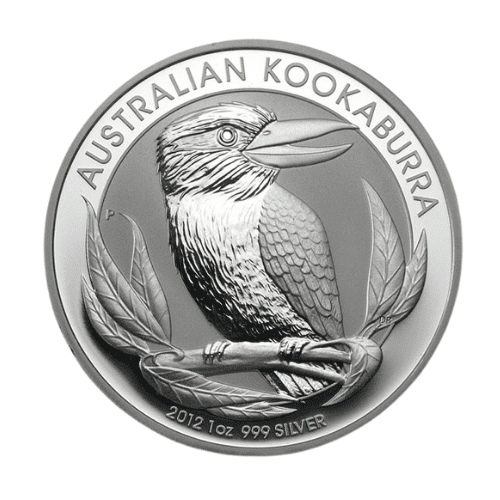 2012年 オーストラリア カワセミ銀貨 1オンス カプセルケース付